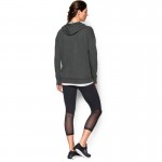 Under Armour mikina Favorite FT Graphic FZ - carbon heather