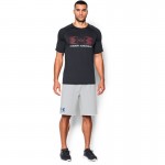 Under Armour kraťasy  French Terry Short - Air Force Gray Heather