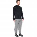 Under Armour mikina CGI Grid Fitted FZ Hoody - Black