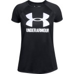 Under Armour dětské tričko Big Logo Tee Solid SS - Black